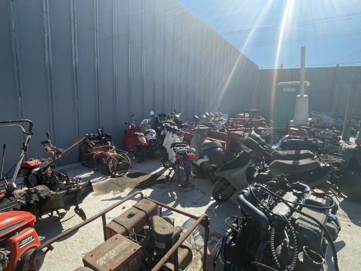 廃車、バイク
